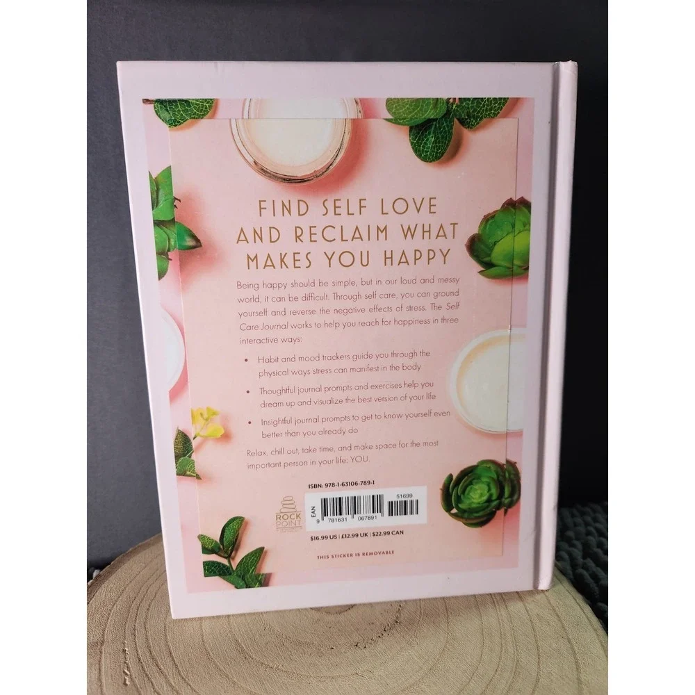 Self Care Journal Reclaim Your Time Rest Rejuvenate by Editors of Rock Point~NEW